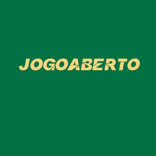 Logo da JOGOABERTO